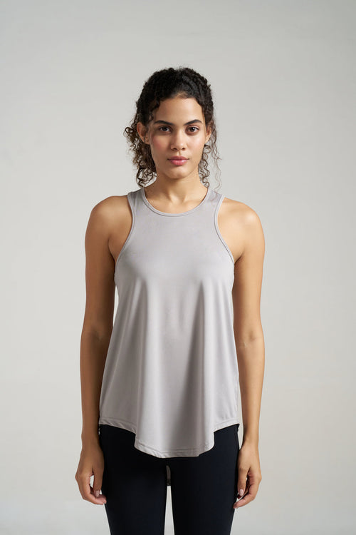 Racerback Tank Top - Grey
