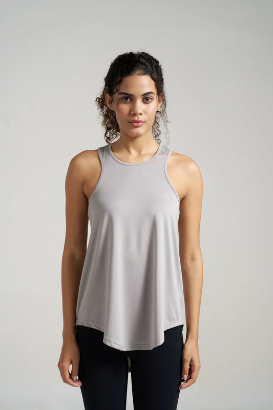 Racerback Tank Top - Grey